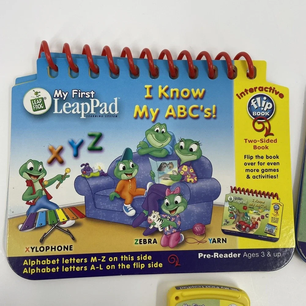 LeapFrog My First LeapPad Bob‎ the Builder ABCs Phonics Books Cartridges Lot 5pc